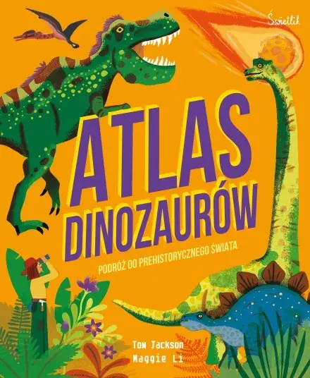 Darmowy zwrot Atlas Dinozaurów (DEFEKT - NIEZNACZNY)