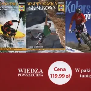 Kolarstwo górskie / Wsponaczka skałkowa / Kajakarstwo Wyprzedaż
