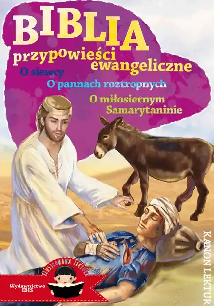 Cena promocyjna Ilustrowana lektura Biblia przypowieści ewangeliczne (o siewcy, o talentach, o pannach roztropnych