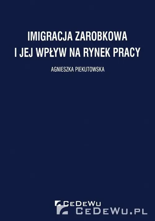 Migracja zarobkowa i jej wpływ na rynek pracy Niska cena