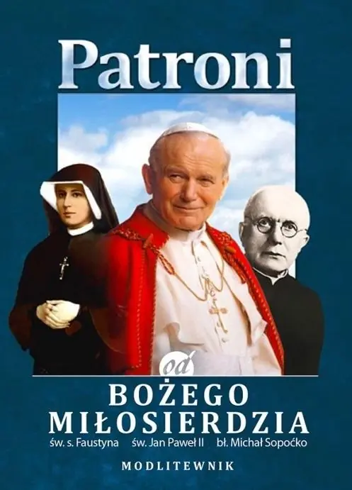 Popularny Patroni od Bożego Miłosierdzia. św. Jan Paweł II..