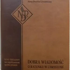 Dostępne od ręki Nowy Testament NPD suwak paginatory ciemnobrązowy
