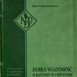 Dodaj do koszyka Nowy Testament NPD, zielona z paginatorami