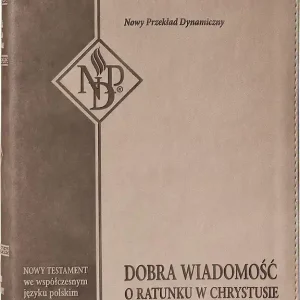 Ekspresowa dostawa Nowy Testament NPD, jasny beż z paginatorami