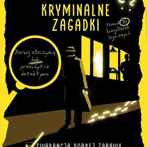 Kryminalne zagadki. Ponad 90 łamigłówek logicznych Zamów teraz