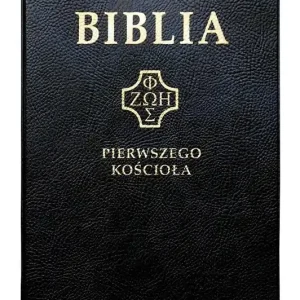 Hit sprzedaży Biblia pierwszego Kościoła czarna