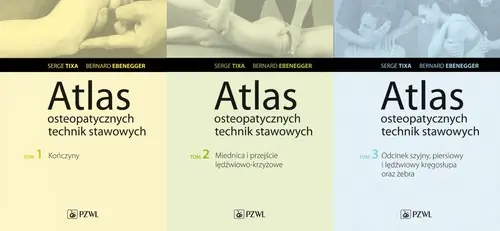 Atlas osteopatycznych technik stawowych Tom 1-3 Oferta czasowa