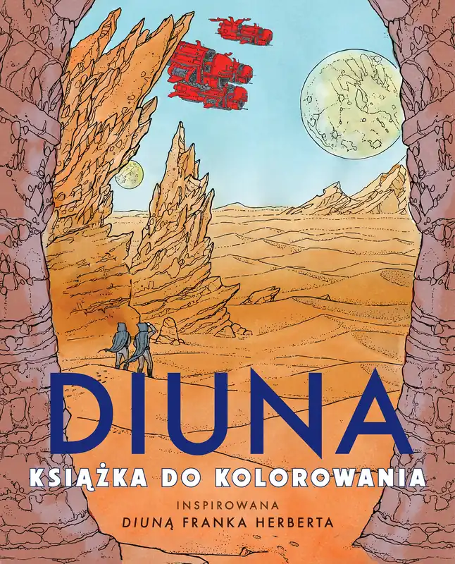 Zamów dziś Diuna. Książka do kolorowania